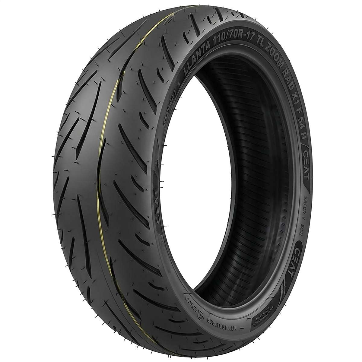 LLANTA 110/70R-17 TL ZOOM RAD X1 F 54 H CEAT